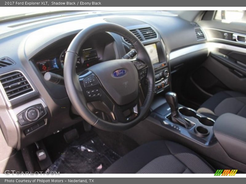Shadow Black / Ebony Black 2017 Ford Explorer XLT