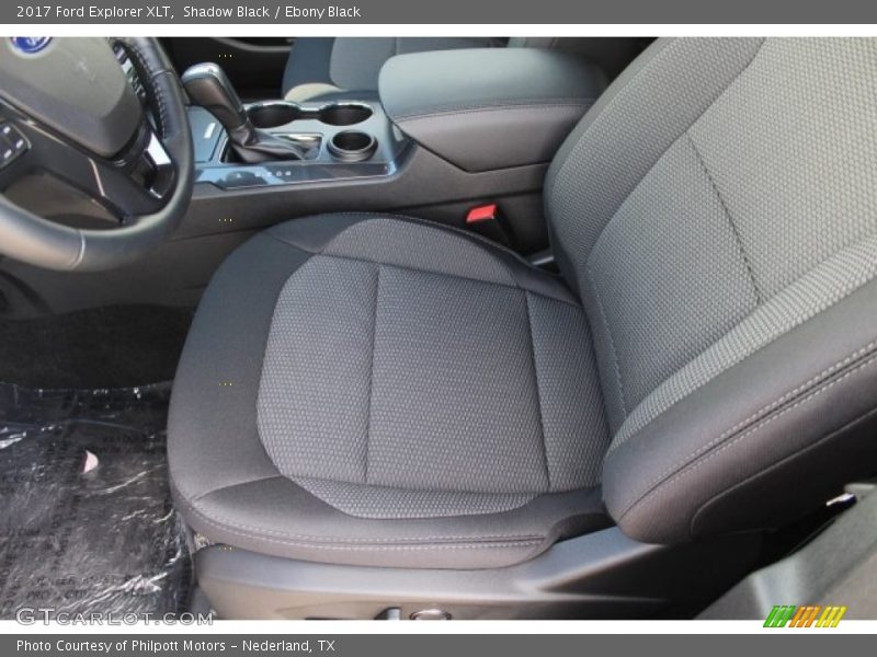 Shadow Black / Ebony Black 2017 Ford Explorer XLT