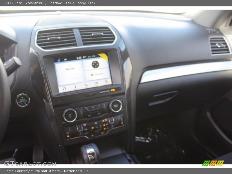 Shadow Black / Ebony Black 2017 Ford Explorer XLT