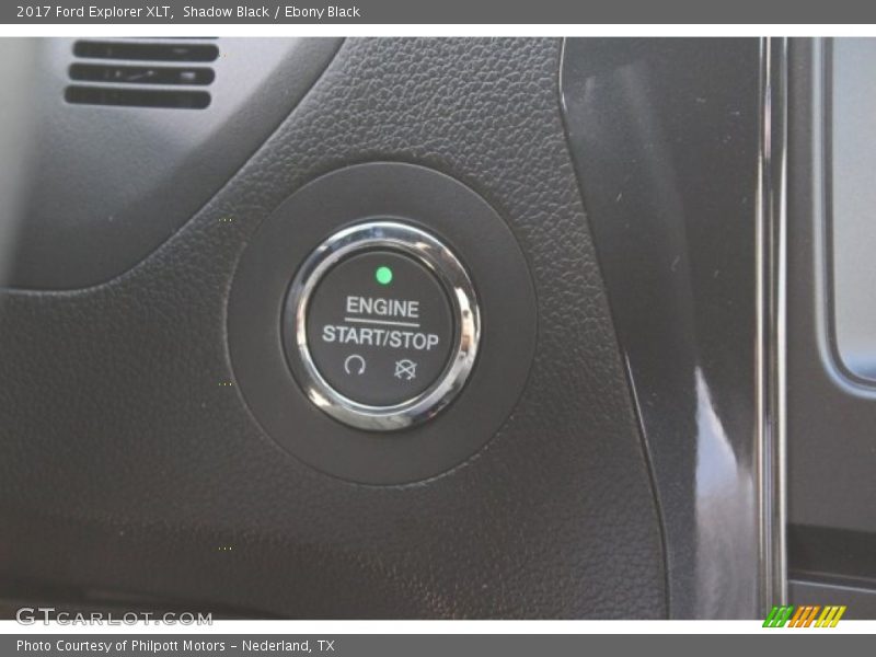 Shadow Black / Ebony Black 2017 Ford Explorer XLT