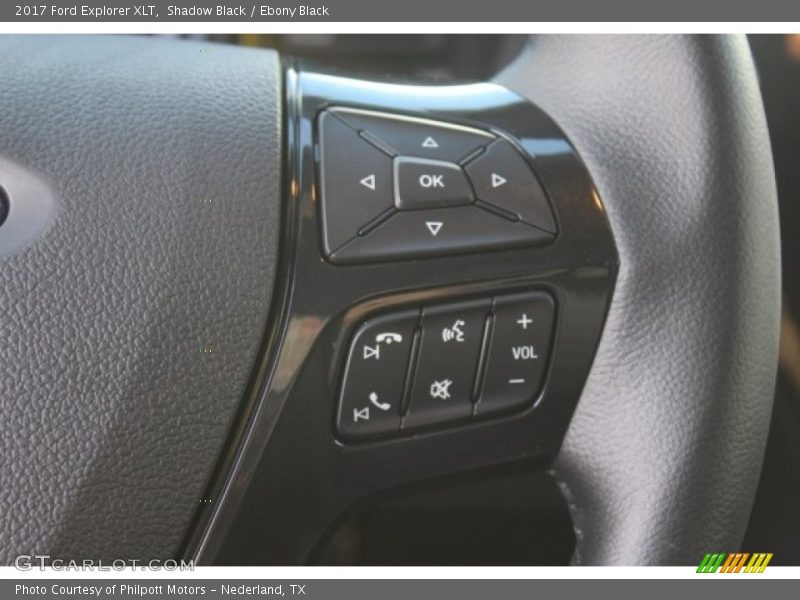 Shadow Black / Ebony Black 2017 Ford Explorer XLT