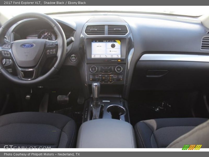 Shadow Black / Ebony Black 2017 Ford Explorer XLT