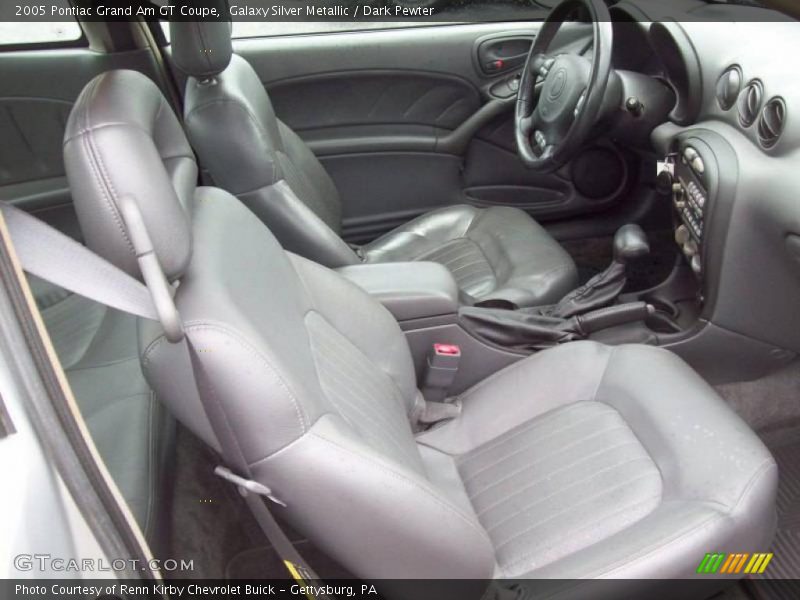 Galaxy Silver Metallic / Dark Pewter 2005 Pontiac Grand Am GT Coupe