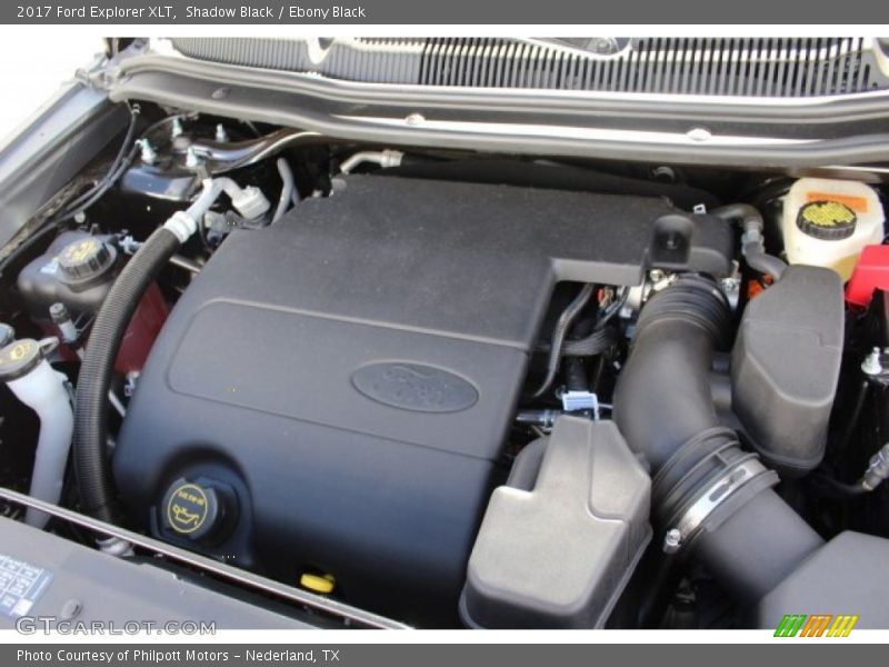 Shadow Black / Ebony Black 2017 Ford Explorer XLT