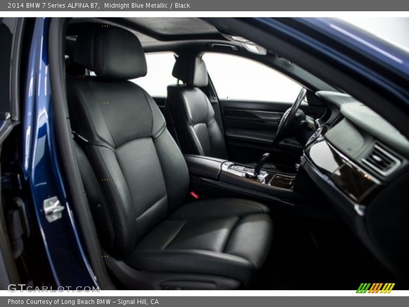 Front Seat of 2014 7 Series ALPINA B7