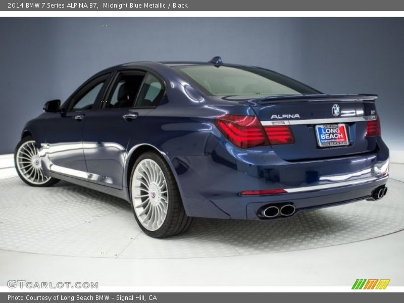Midnight Blue Metallic / Black 2014 BMW 7 Series ALPINA B7