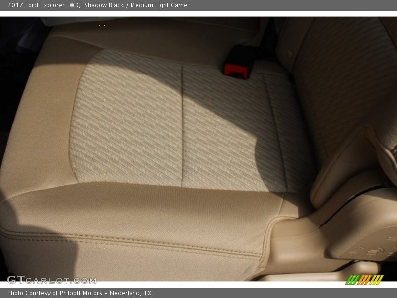 Shadow Black / Medium Light Camel 2017 Ford Explorer FWD