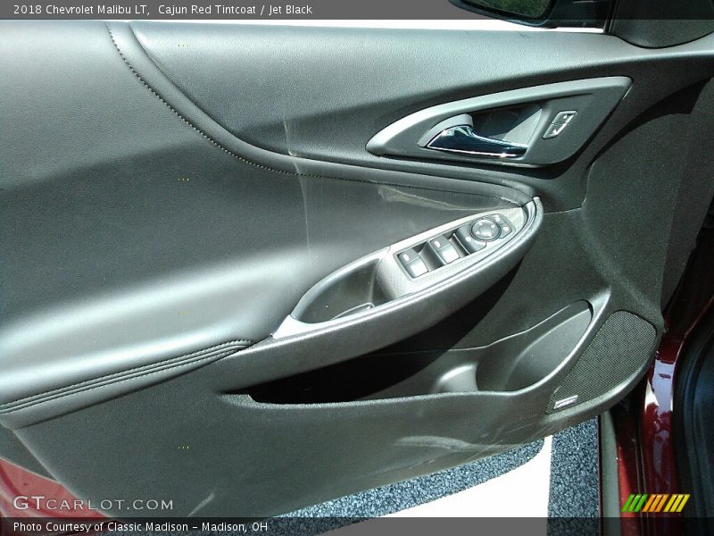 Cajun Red Tintcoat / Jet Black 2018 Chevrolet Malibu LT