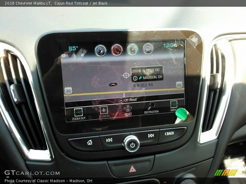 Cajun Red Tintcoat / Jet Black 2018 Chevrolet Malibu LT