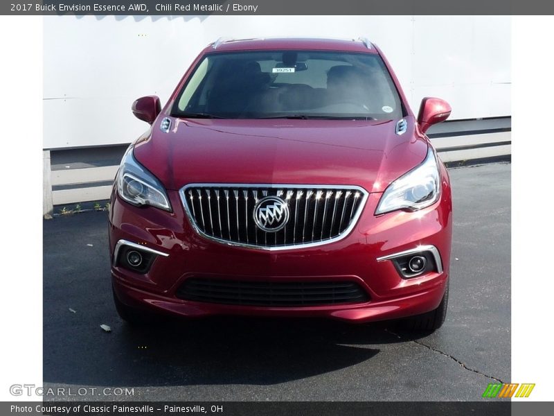 Chili Red Metallic / Ebony 2017 Buick Envision Essence AWD