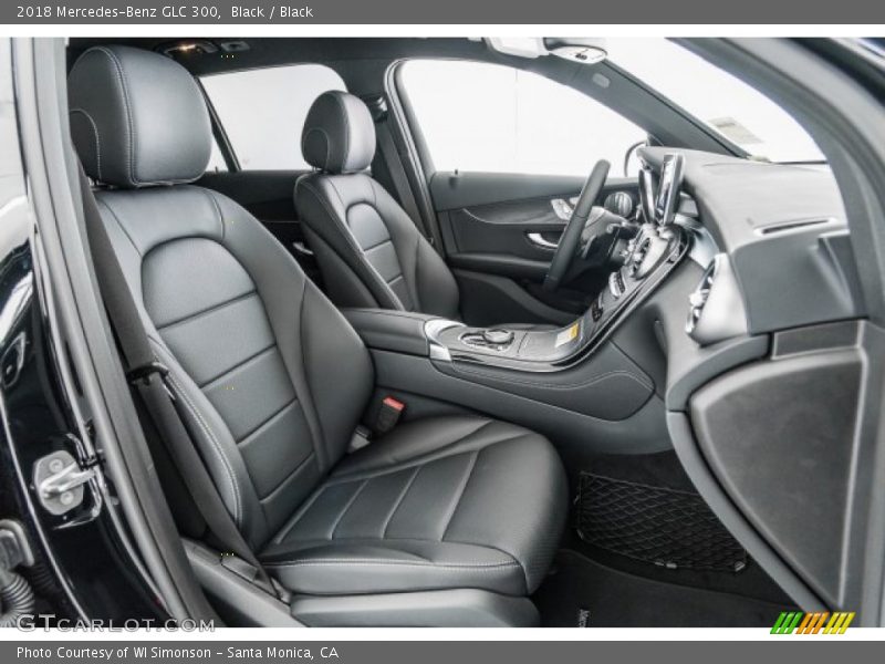 Front Seat of 2018 GLC 300