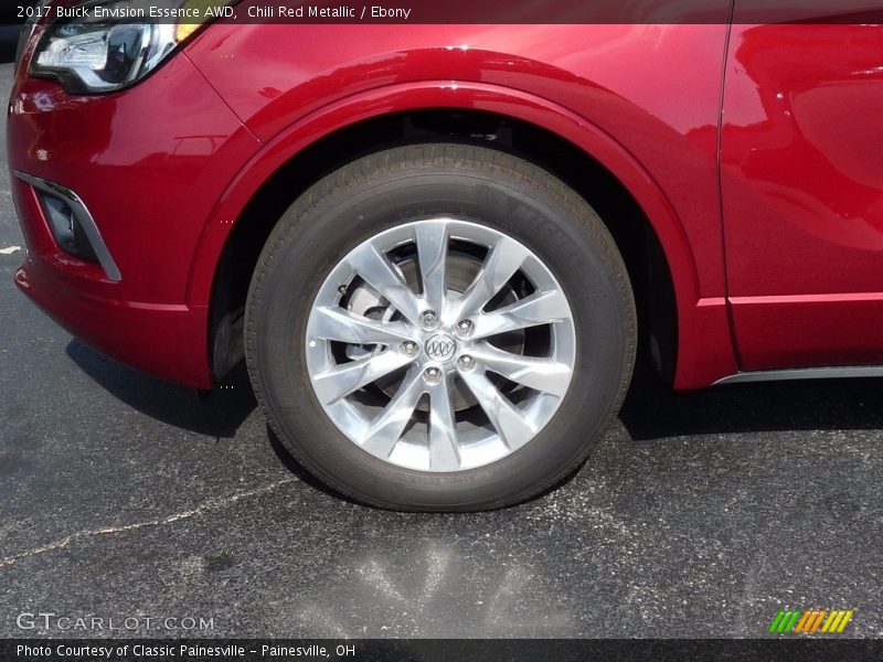Chili Red Metallic / Ebony 2017 Buick Envision Essence AWD