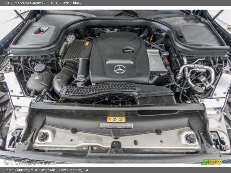  2018 GLC 300 Engine - 2.0 Liter Turbocharged DOHC 16-Valve VVT 4 Cylinder