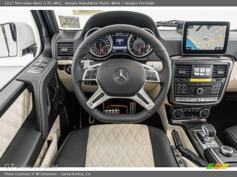  2017 G 65 AMG designo Porcelain Interior