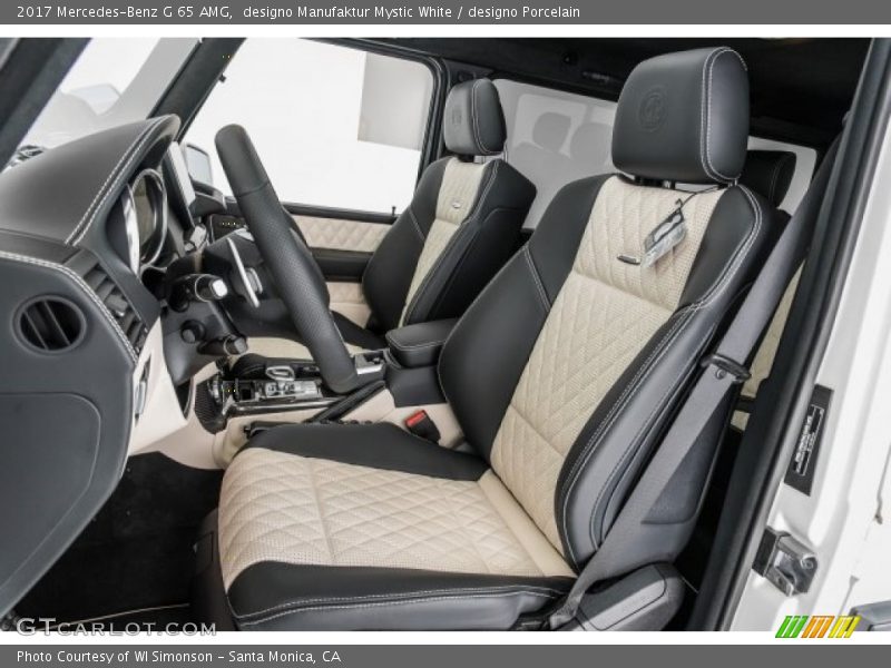 Front Seat of 2017 G 65 AMG