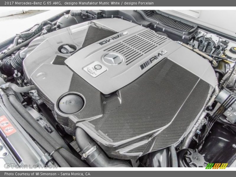  2017 G 65 AMG Engine - 6.0 Liter AMG biturbo SOHC 36-Valve V12