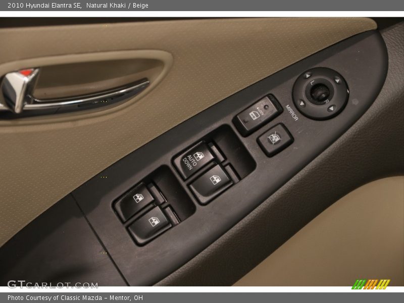Natural Khaki / Beige 2010 Hyundai Elantra SE