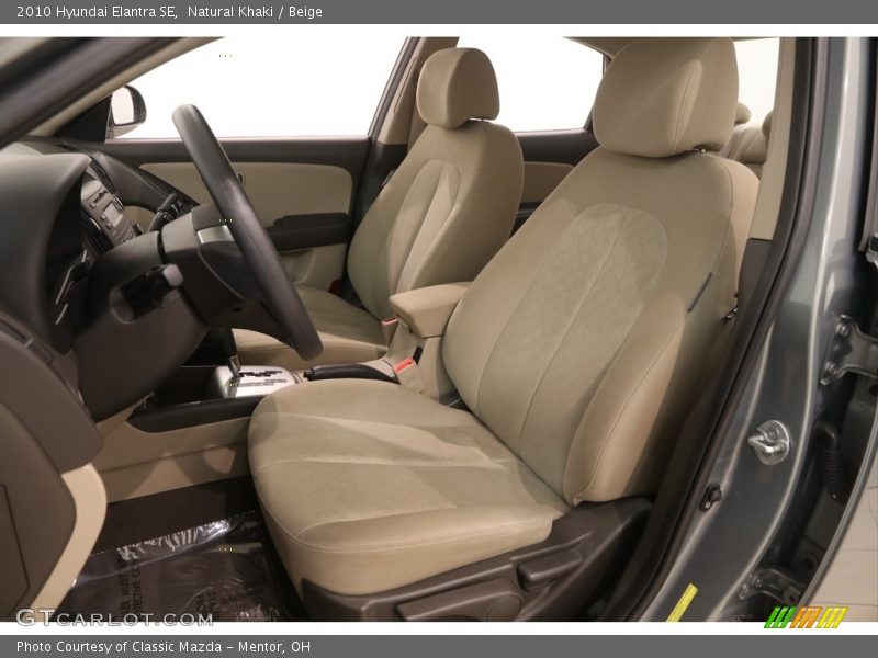 Natural Khaki / Beige 2010 Hyundai Elantra SE