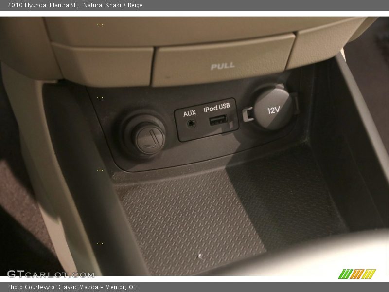 Natural Khaki / Beige 2010 Hyundai Elantra SE