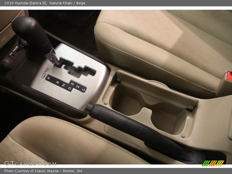 Natural Khaki / Beige 2010 Hyundai Elantra SE