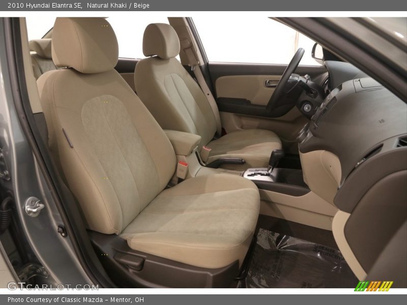 Natural Khaki / Beige 2010 Hyundai Elantra SE