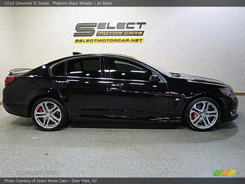 Phantom Black Metallic / Jet Black 2016 Chevrolet SS Sedan