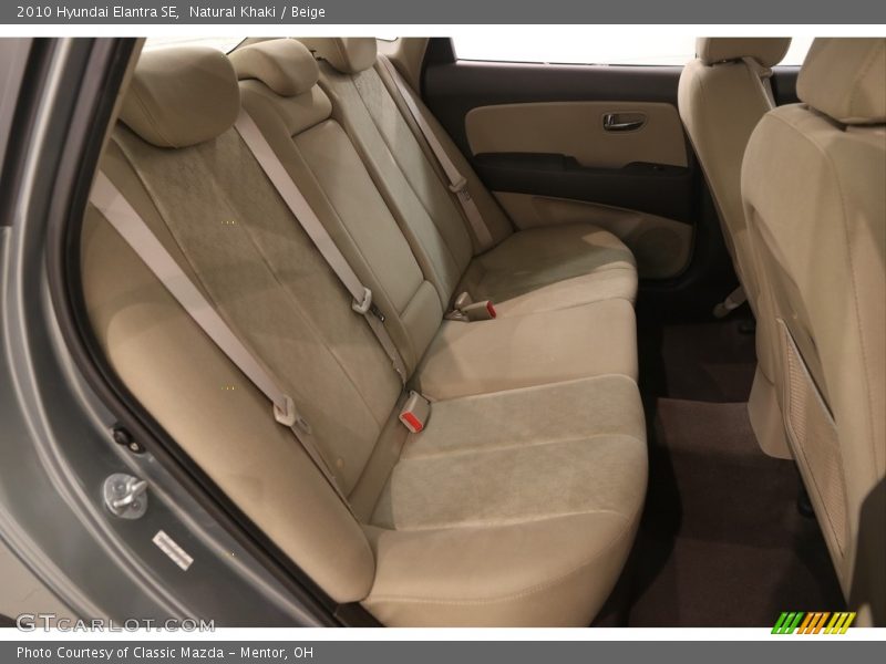 Natural Khaki / Beige 2010 Hyundai Elantra SE