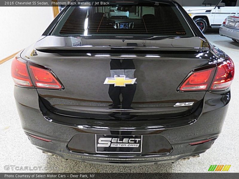 Phantom Black Metallic / Jet Black 2016 Chevrolet SS Sedan