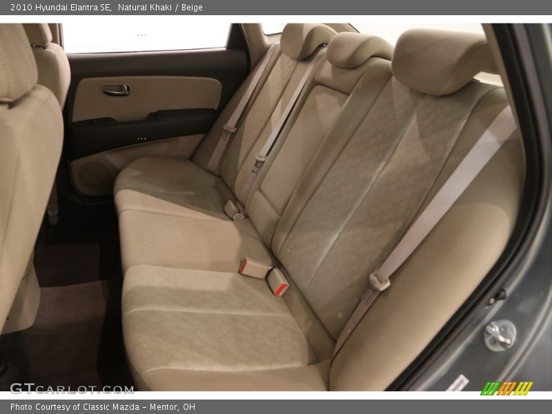 Natural Khaki / Beige 2010 Hyundai Elantra SE