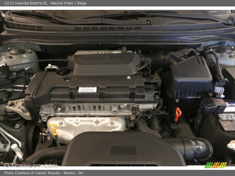 Natural Khaki / Beige 2010 Hyundai Elantra SE