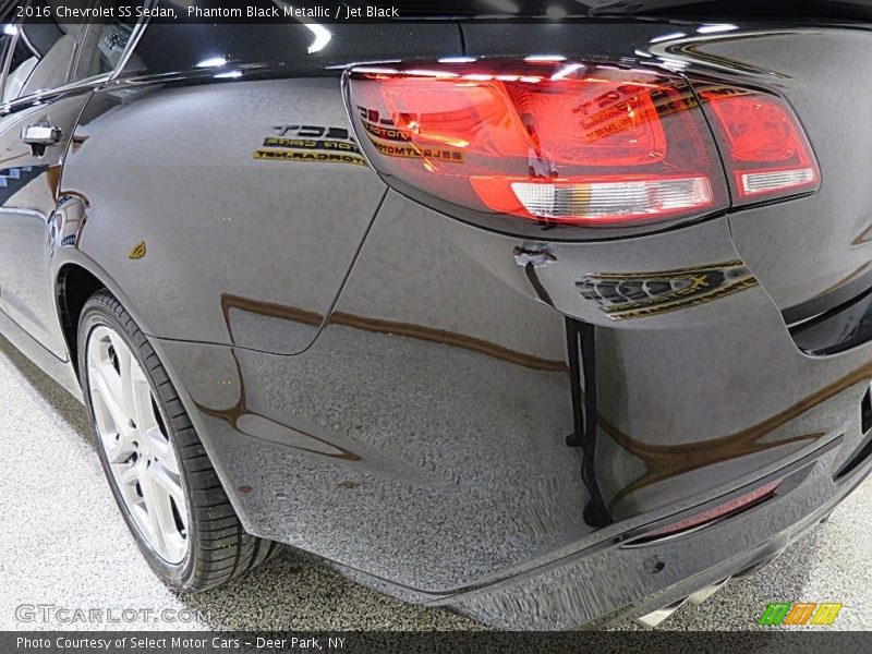 Phantom Black Metallic / Jet Black 2016 Chevrolet SS Sedan