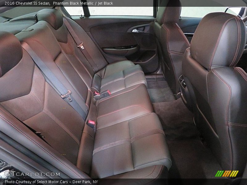 Phantom Black Metallic / Jet Black 2016 Chevrolet SS Sedan