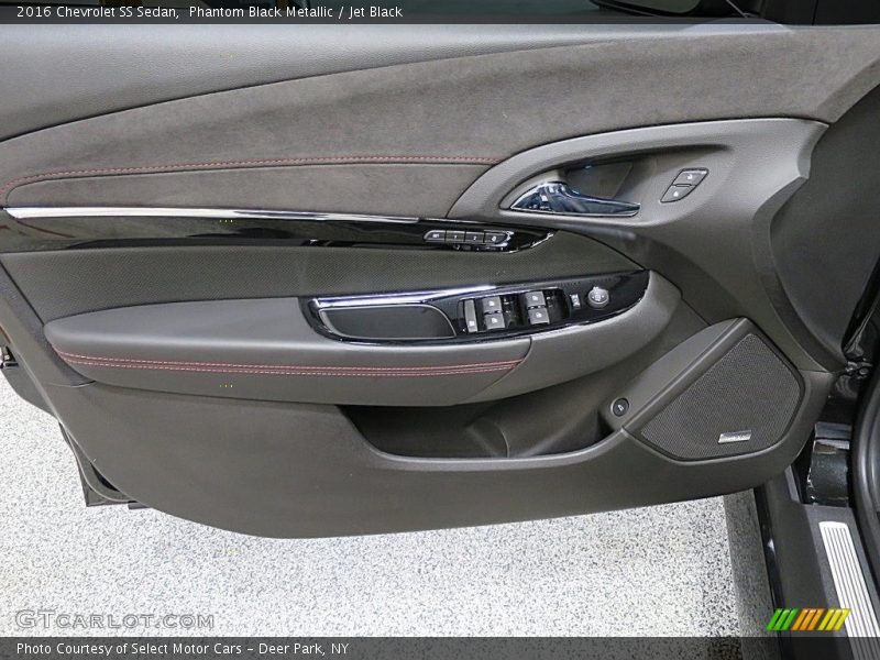 Phantom Black Metallic / Jet Black 2016 Chevrolet SS Sedan