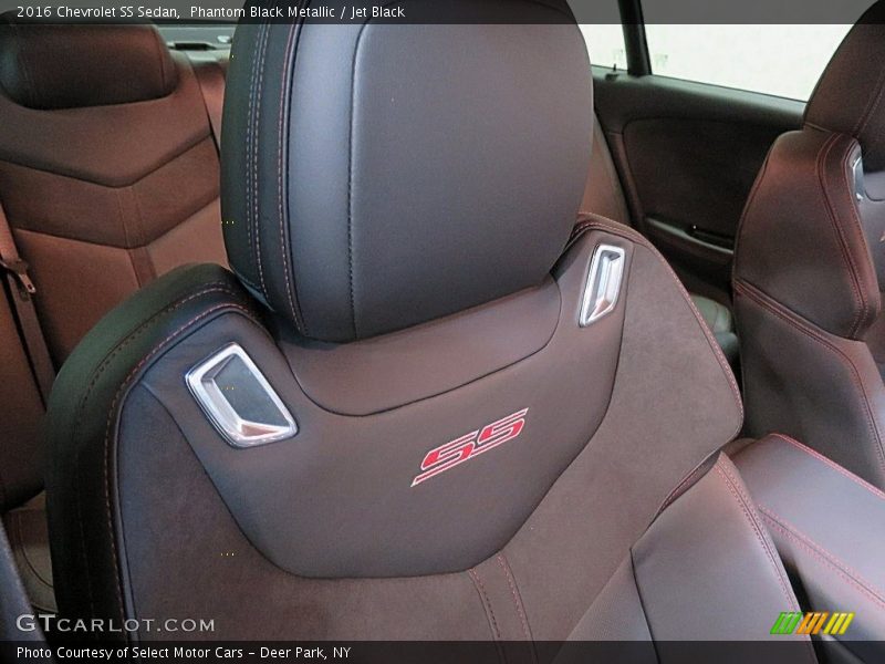 Phantom Black Metallic / Jet Black 2016 Chevrolet SS Sedan