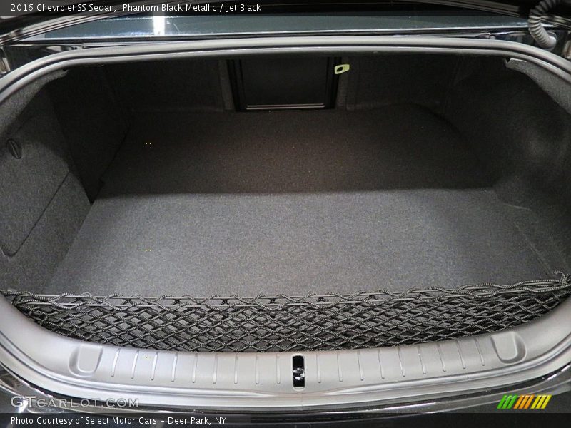 Phantom Black Metallic / Jet Black 2016 Chevrolet SS Sedan