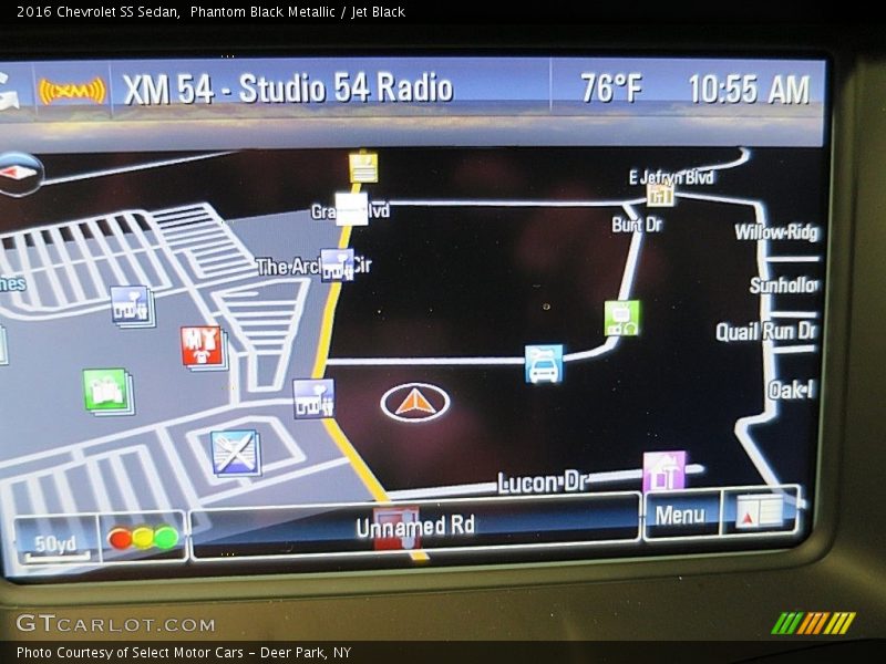 Phantom Black Metallic / Jet Black 2016 Chevrolet SS Sedan