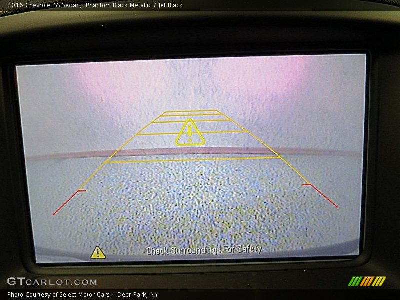 Phantom Black Metallic / Jet Black 2016 Chevrolet SS Sedan