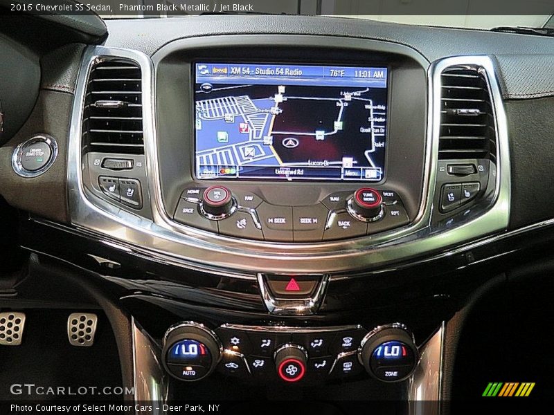 Phantom Black Metallic / Jet Black 2016 Chevrolet SS Sedan