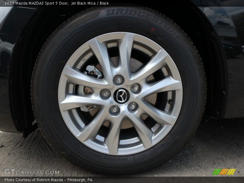 Jet Black Mica / Black 2017 Mazda MAZDA3 Sport 5 Door