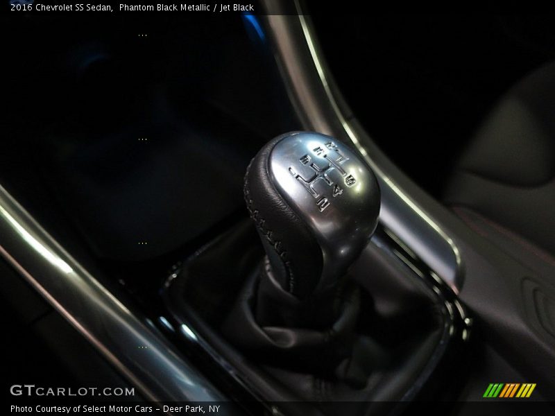 Phantom Black Metallic / Jet Black 2016 Chevrolet SS Sedan