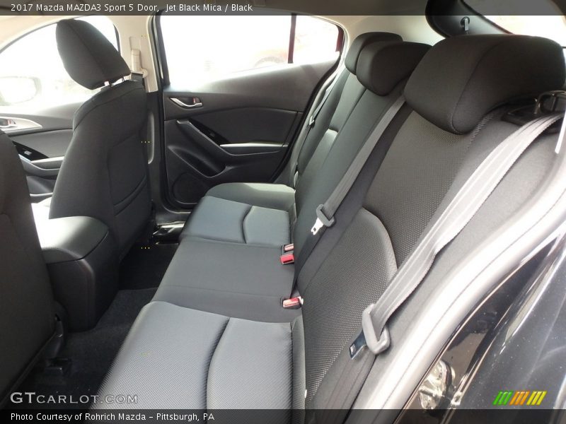 Jet Black Mica / Black 2017 Mazda MAZDA3 Sport 5 Door