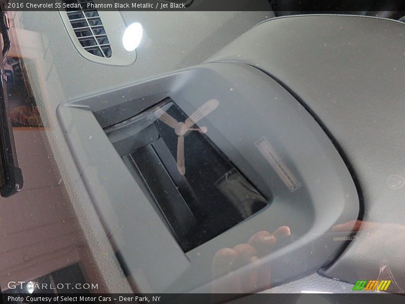 Phantom Black Metallic / Jet Black 2016 Chevrolet SS Sedan