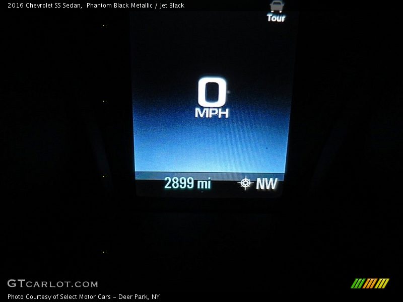 Phantom Black Metallic / Jet Black 2016 Chevrolet SS Sedan
