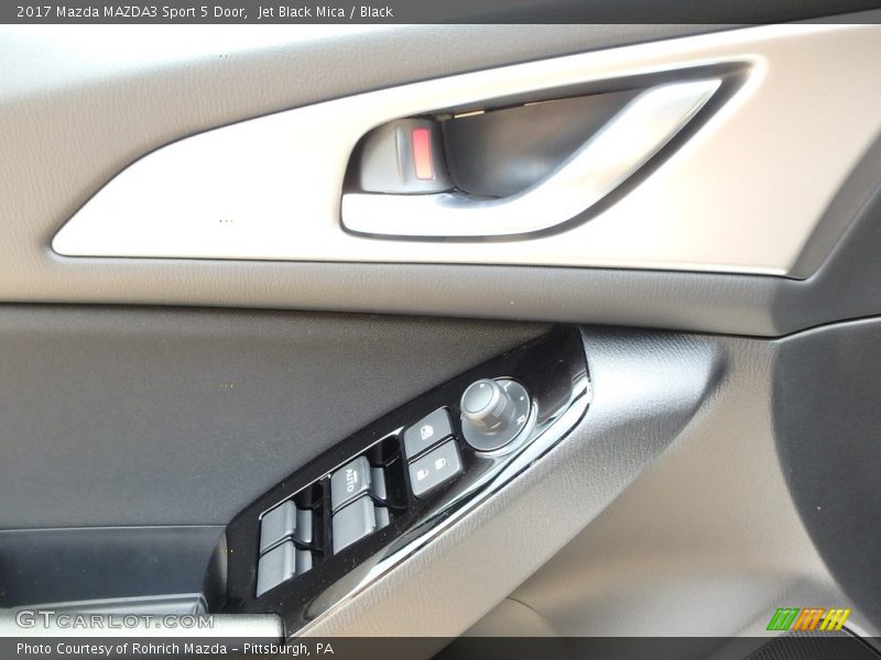 Jet Black Mica / Black 2017 Mazda MAZDA3 Sport 5 Door