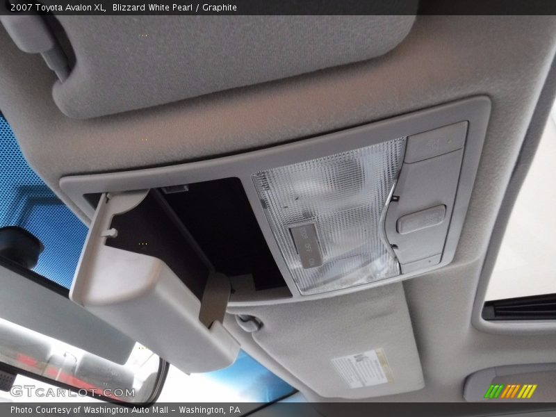 Blizzard White Pearl / Graphite 2007 Toyota Avalon XL