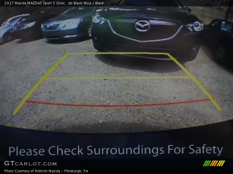 Jet Black Mica / Black 2017 Mazda MAZDA3 Sport 5 Door