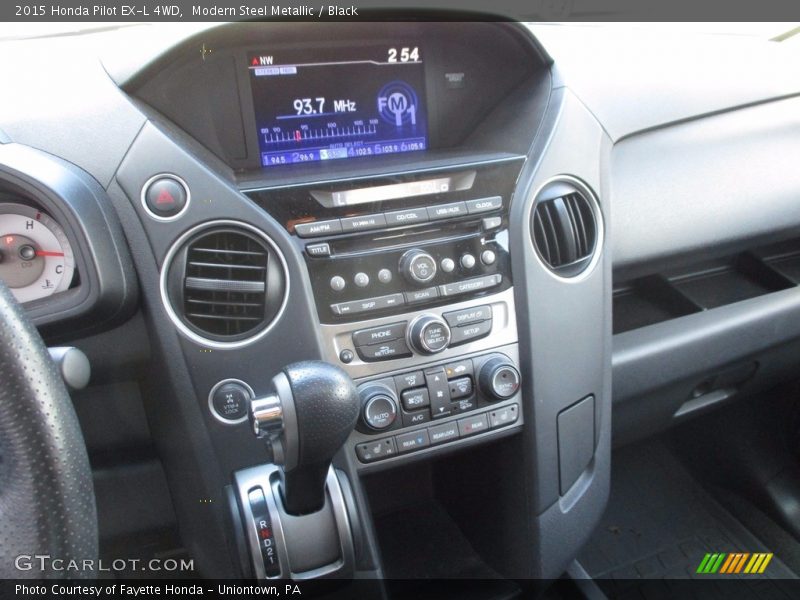 Modern Steel Metallic / Black 2015 Honda Pilot EX-L 4WD