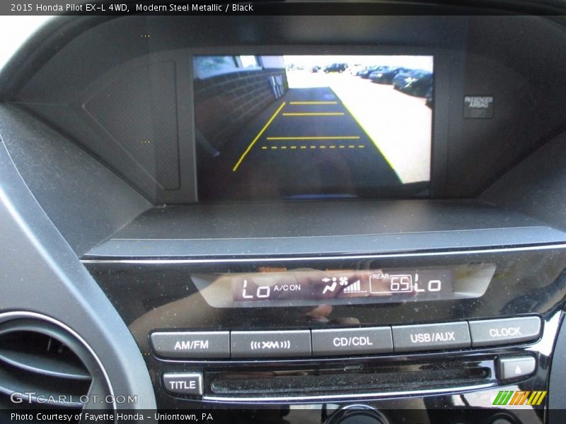 Modern Steel Metallic / Black 2015 Honda Pilot EX-L 4WD