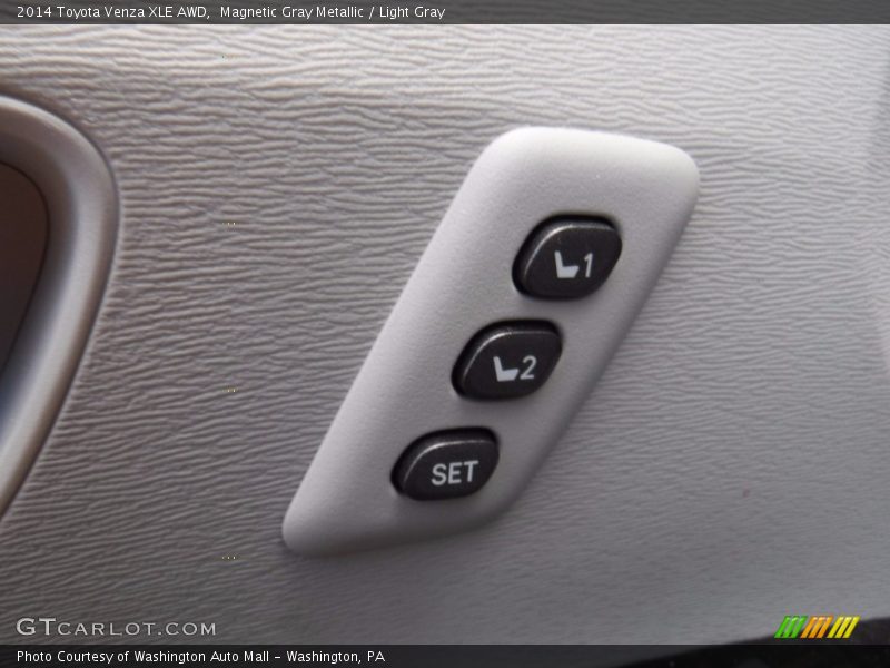 Magnetic Gray Metallic / Light Gray 2014 Toyota Venza XLE AWD