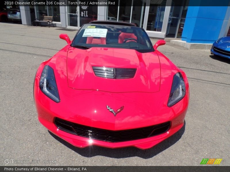 Torch Red / Adrenaline Red 2018 Chevrolet Corvette Z06 Coupe